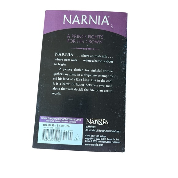 The Chronicles of Narnia Prince Caspian by C.S. Lewis Paperback book kids adults - Picture 4 of 11